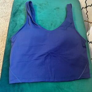 Lululemon Align Tank Top, Light Support, A/B Cup, Navy
